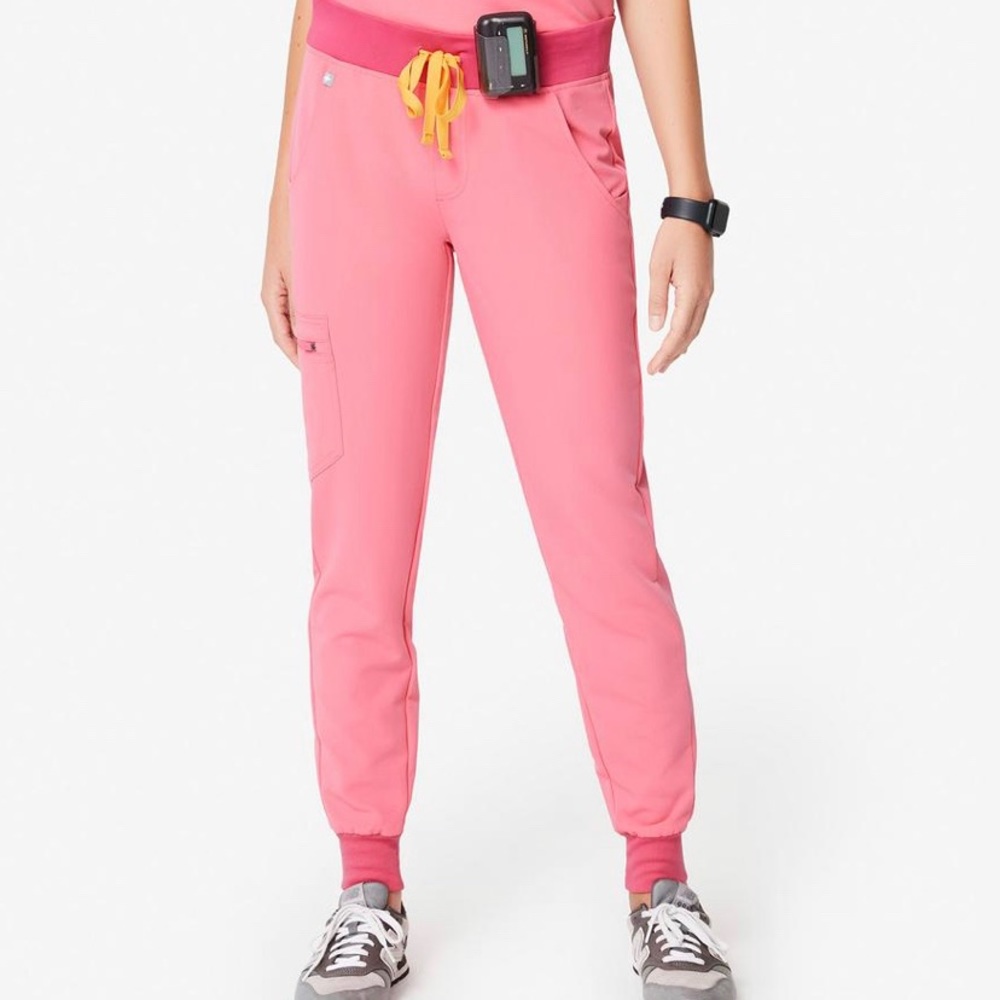 FIGS Zamora 2.0 Hot Pink Joggers